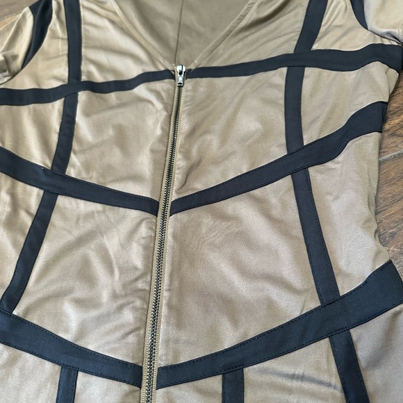 Nikibiki Black and Tan Mini Dress - Picture 3 of 4